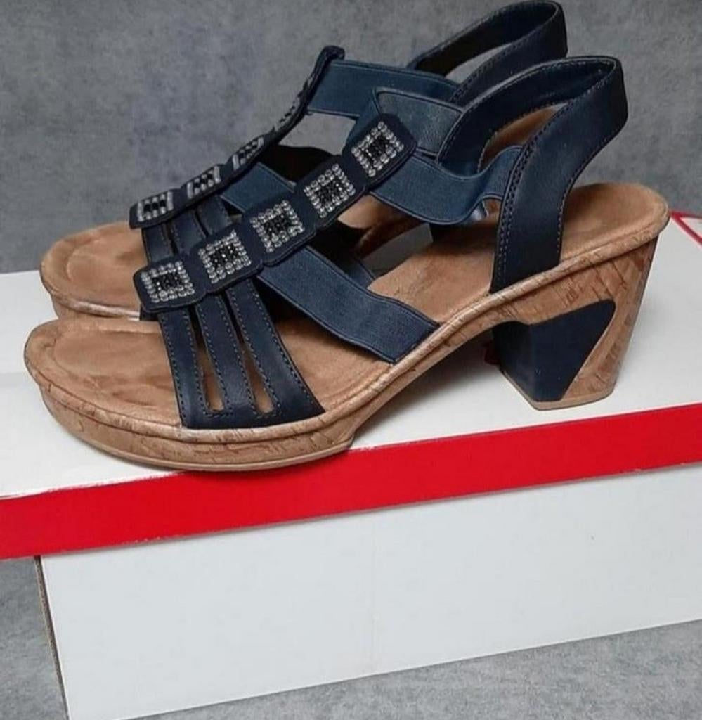 Rieker/Sandalen/Maat 37, Rieker, Ophalen of Verzenden, Blauw