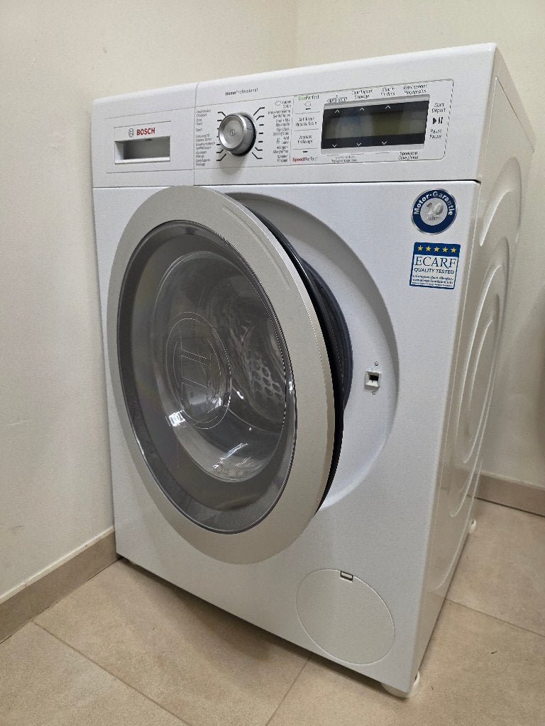 Bosch Wasmachine (9 kg – 1600 toeren) – Topklasse!, Elektronische apparatuur, Ophalen, 1200 tot 1600 toeren, Minder dan 85 cm