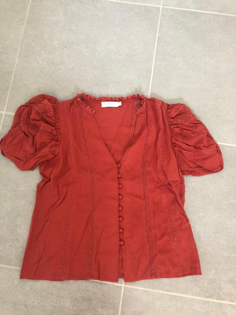 Hemdje, maat S, Kleding | Dames, Blouses en Tunieken, Ophalen of Verzenden, Zo goed als nieuw, Maat 36 (S)