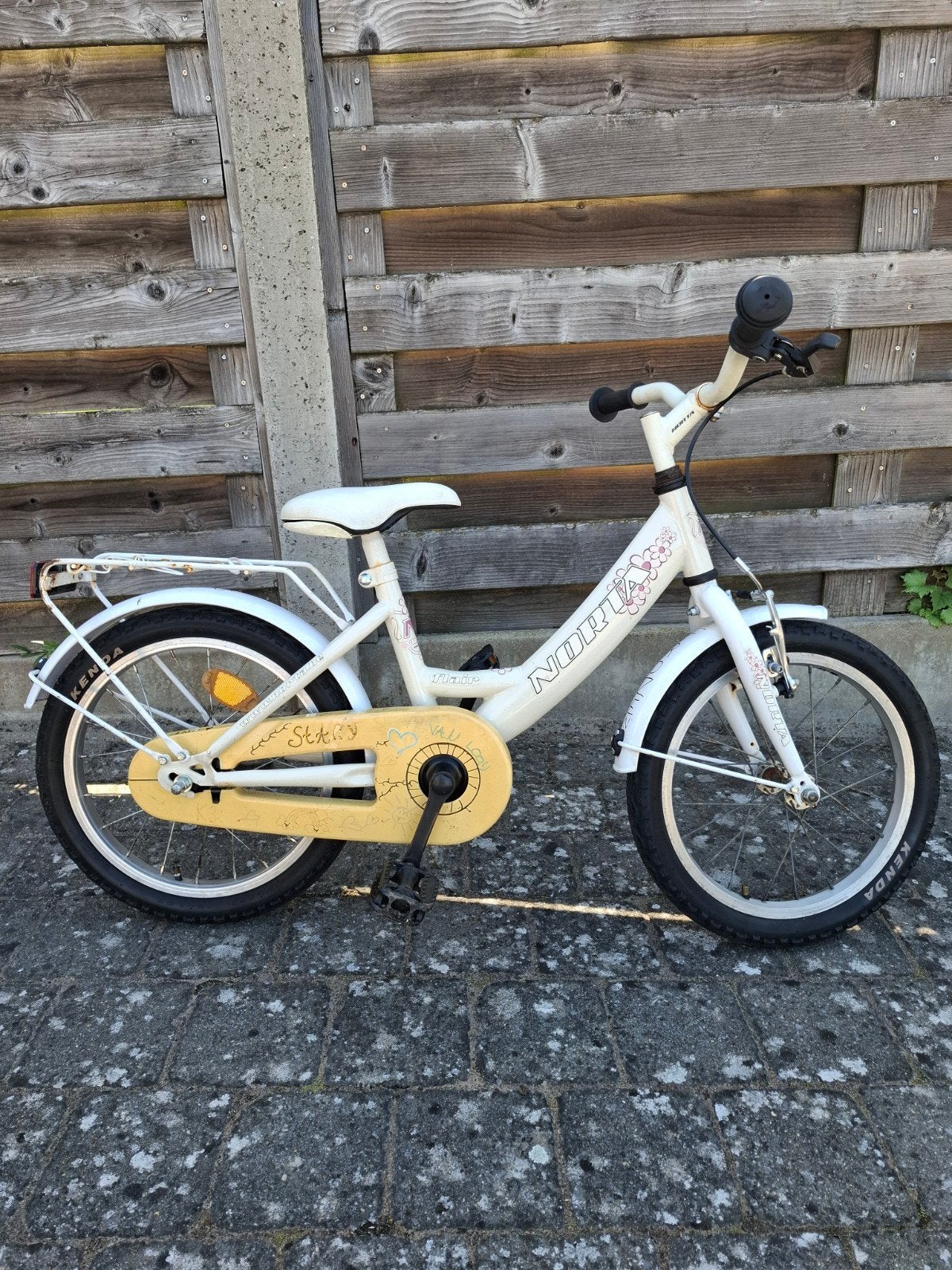 Kinderfiets Norta, Ophalen
