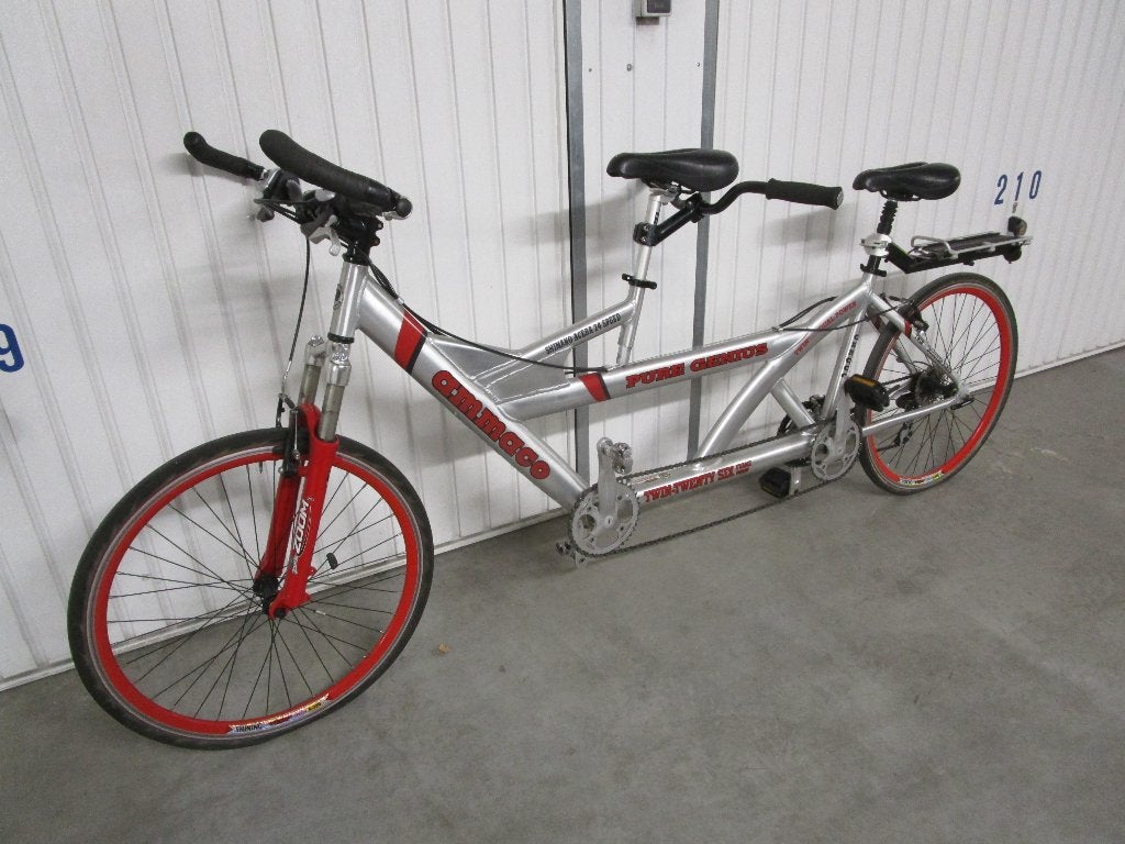 tandemfiets, Fietsen en Brommers, Ophalen, Vering, PUR GENIUS, Velgrem