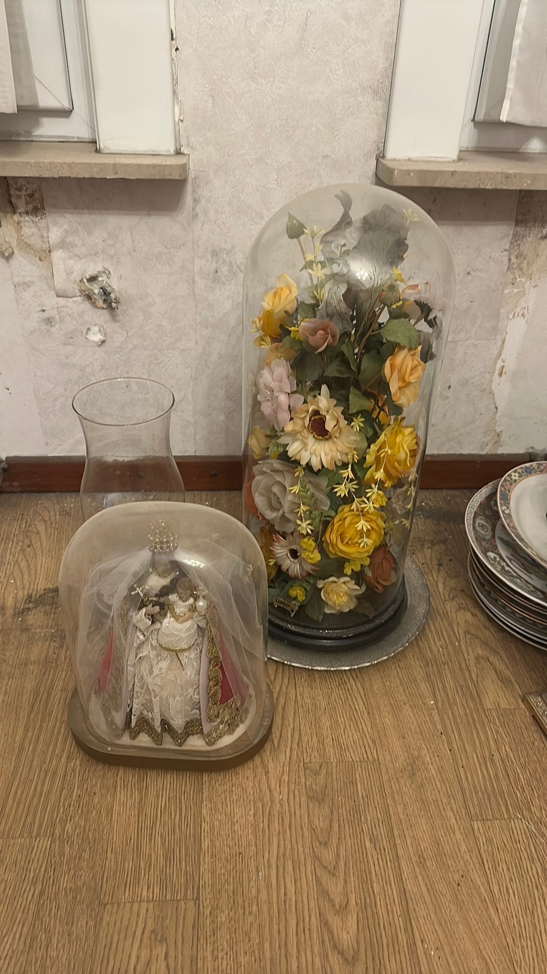Cloches en verre, Verre, Enlèvement, Utilisé