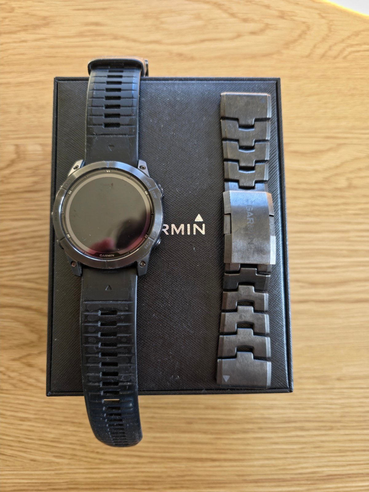 Garmin Fenix 7X pro sapphire solar, Ophalen