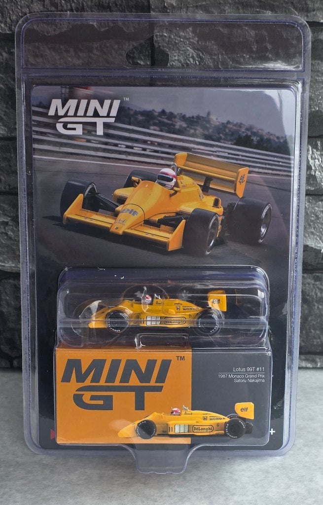 Lotus 99T Satoru Nakajima (blister) Mini GT, Neuf, Enlèvement ou Envoi, Voiture, Mini GT