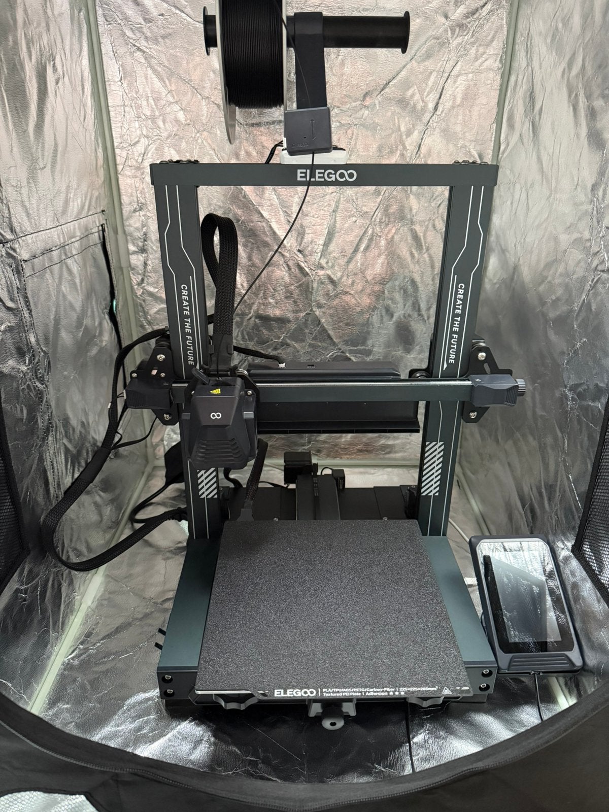3D ELEGOO Neptune 4 Pro + boîtier + filament de 1 kg, Enlèvement ou Envoi, Comme neuf, Filament
