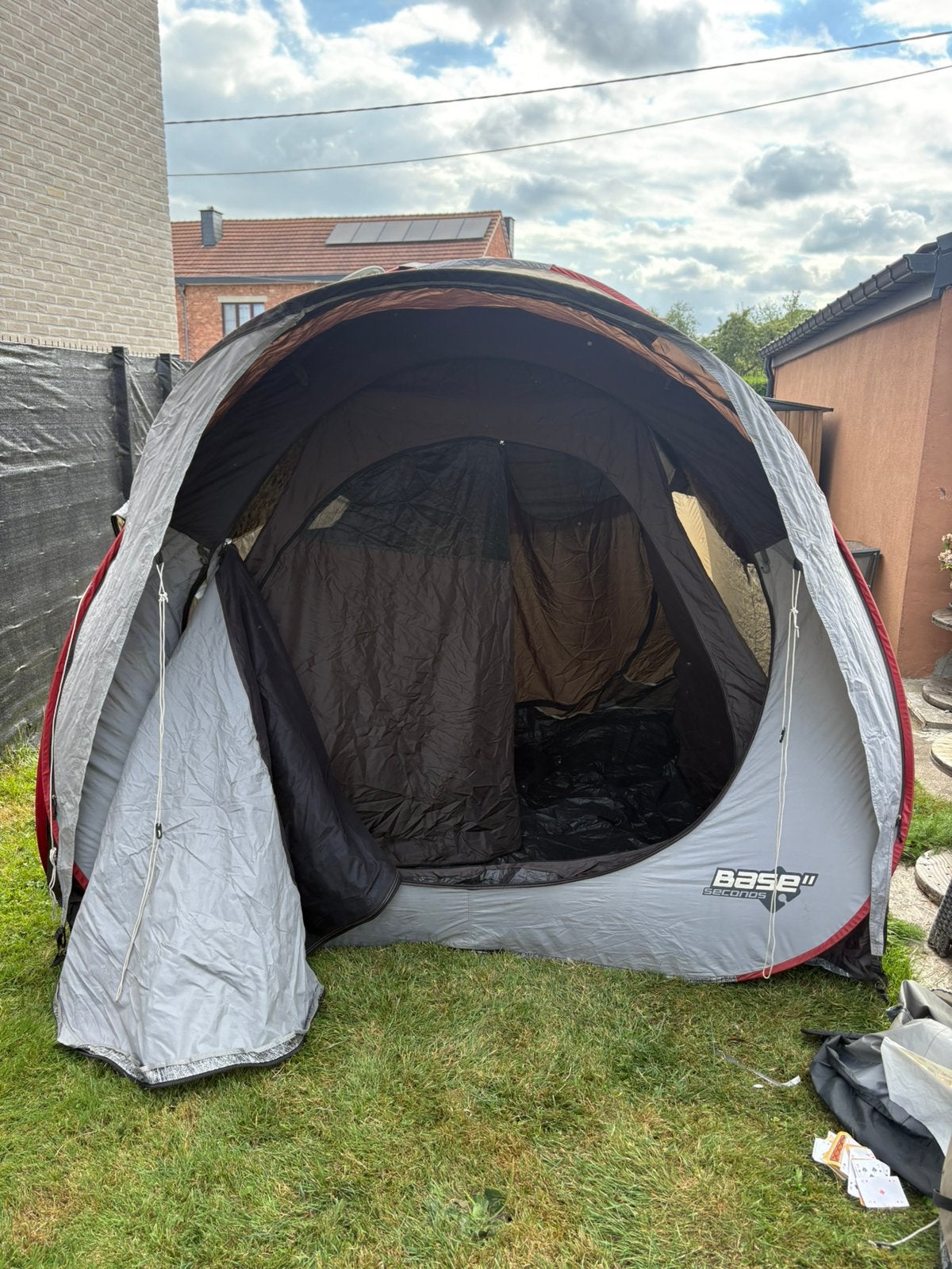 Tente quechua base seconds, Caravans en Kamperen, Tenten, Ophalen, Gebruikt, Tot en met 4