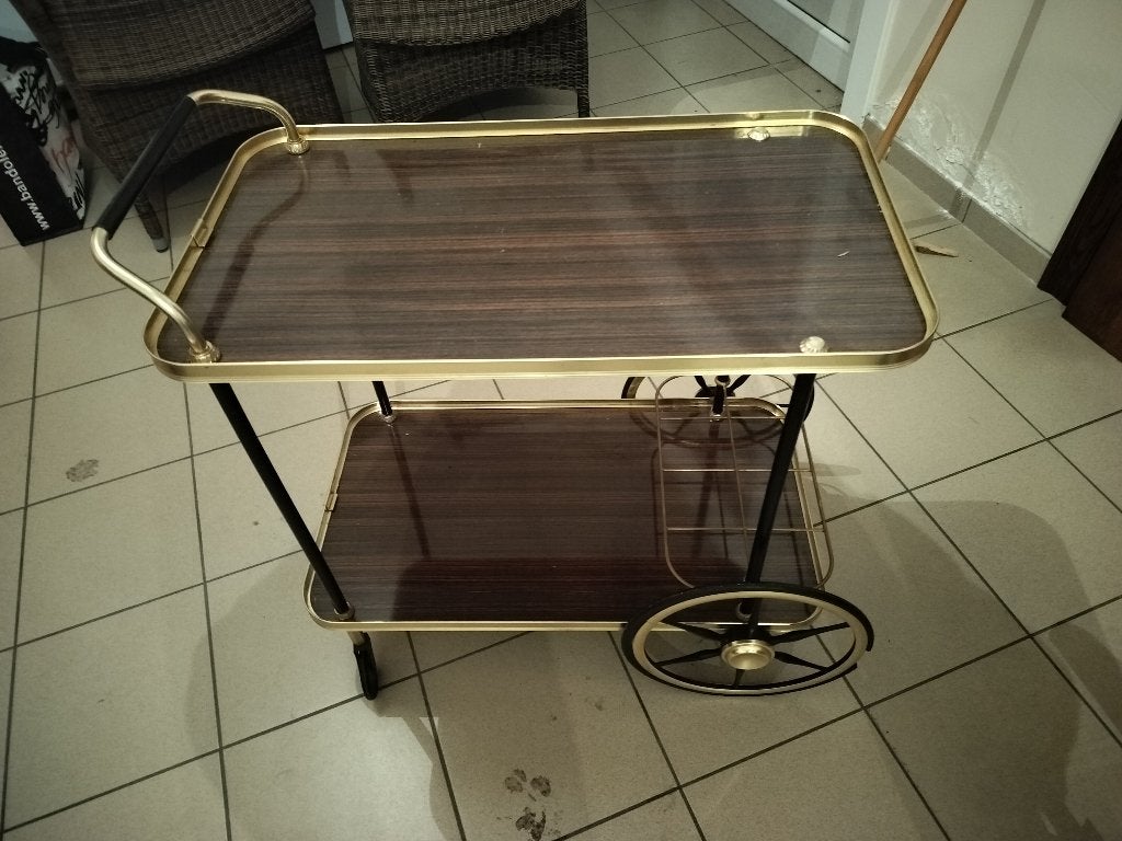 vintage barwagen / serveerwagen, Antiek en Kunst, Ophalen