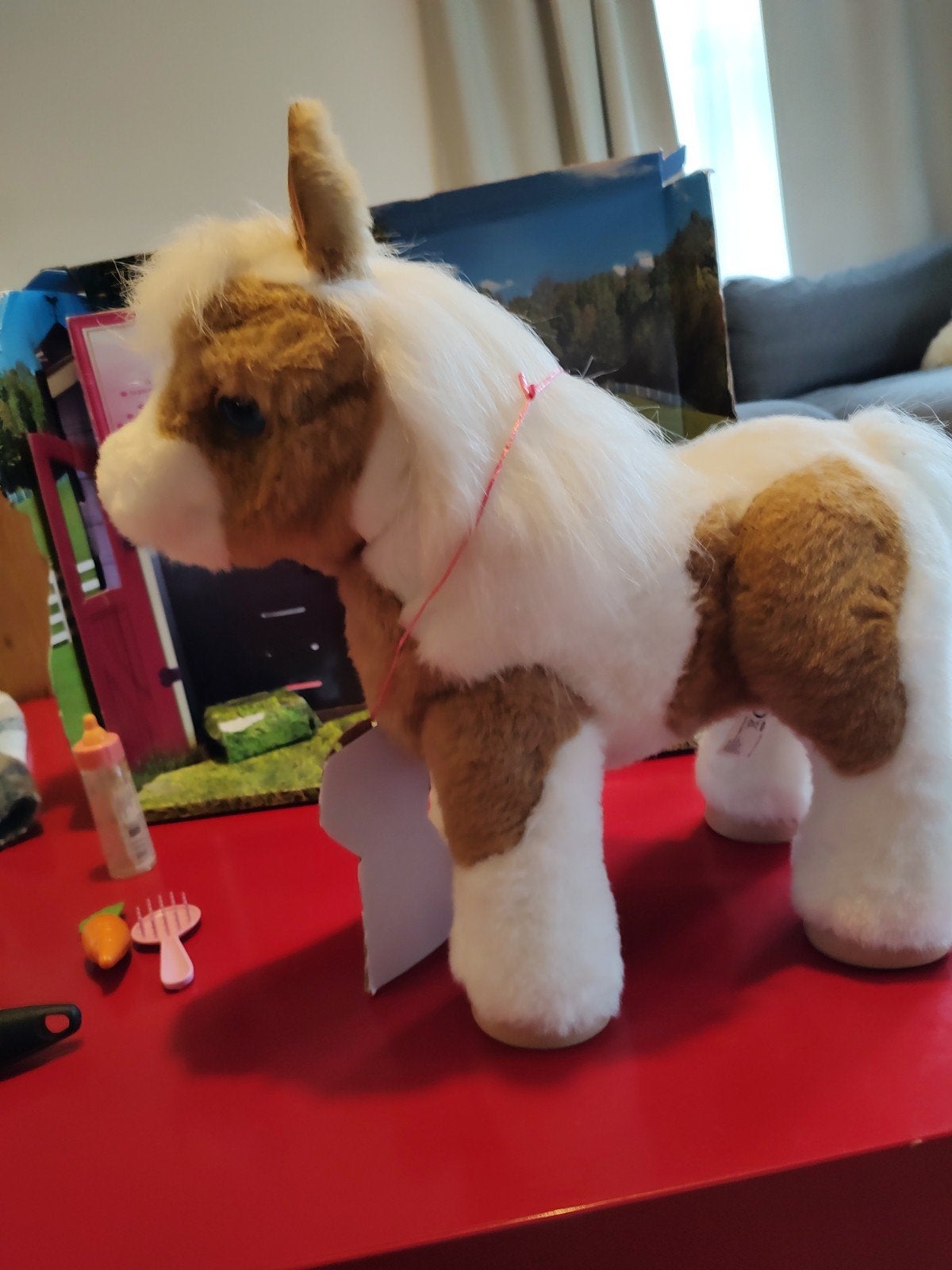 fur real frends paard perfect nieuwstaat incl accessoires e, Kinderen en Baby's, Ophalen, Paard, Overige merken, Overige karakters