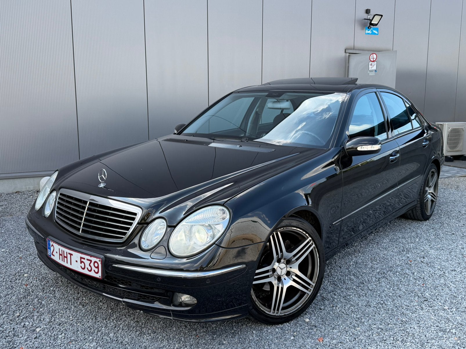 Mercedes E 220 CDI Avantgarde Opendak Xenon Airco Eerste Eig, Autos, Mercedes-Benz, Achat, Noir, 5 portes, Automatique