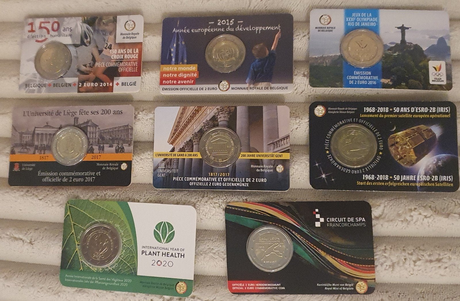 2 euro België in coincard. Uit te kiezen., Ophalen of Verzenden, België, 2 euro