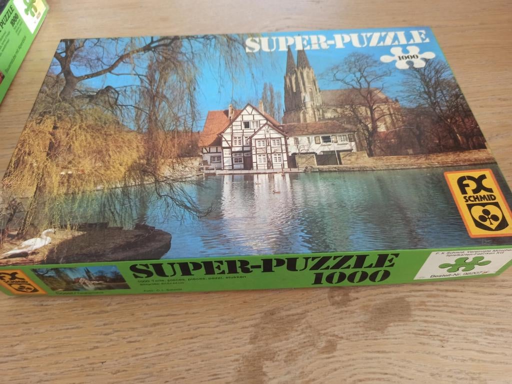 FX schmid puzzel, Hobby en Vrije tijd, Ophalen, 500 t/m 1500 stukjes, Zo goed als nieuw, Legpuzzel