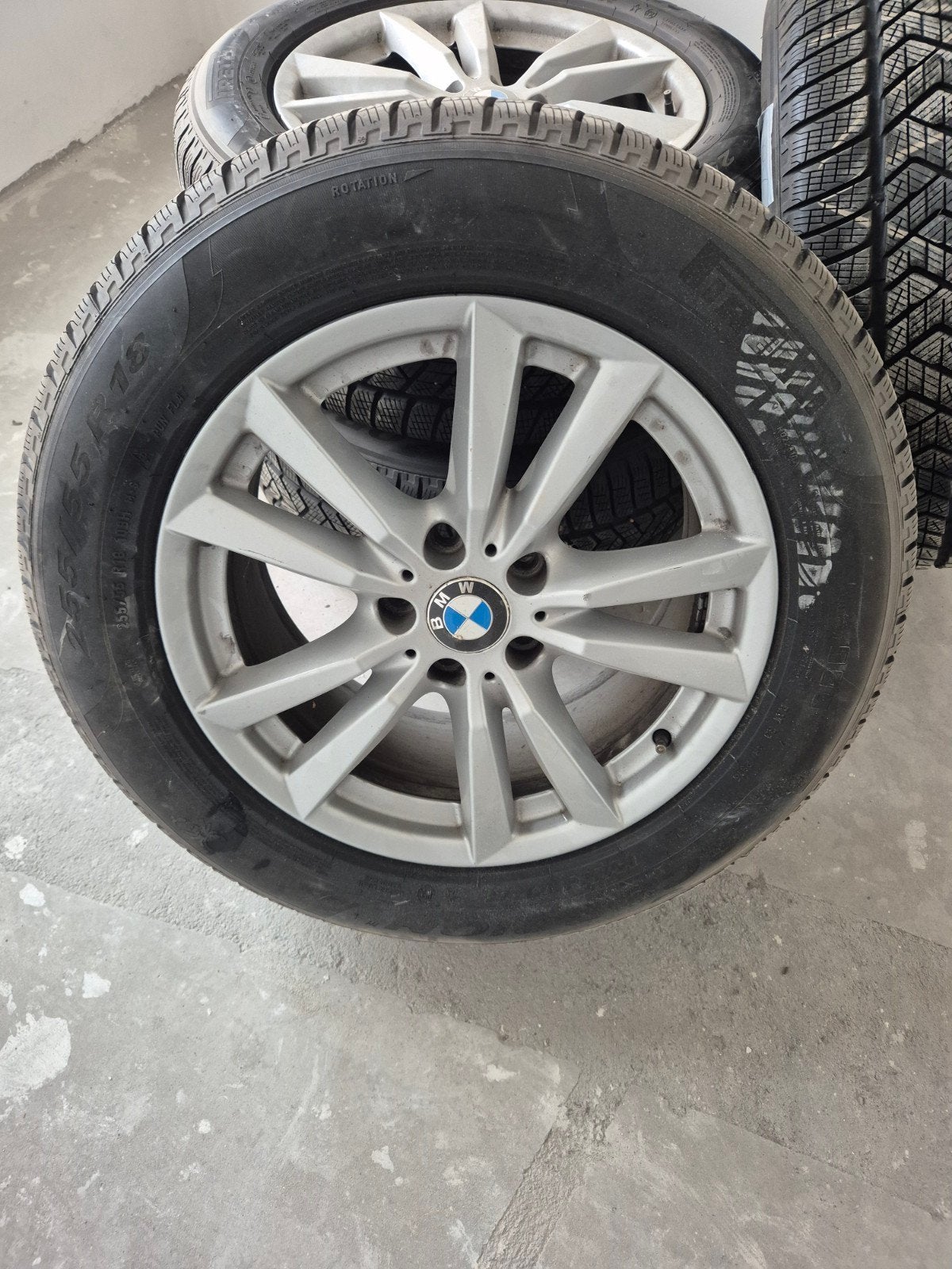 KIT HIVER BMW X5 F15 18 POUCES, Autos : Pièces & Accessoires, Neuf, Pneus et Jantes, Pneus hiver, 255 mm