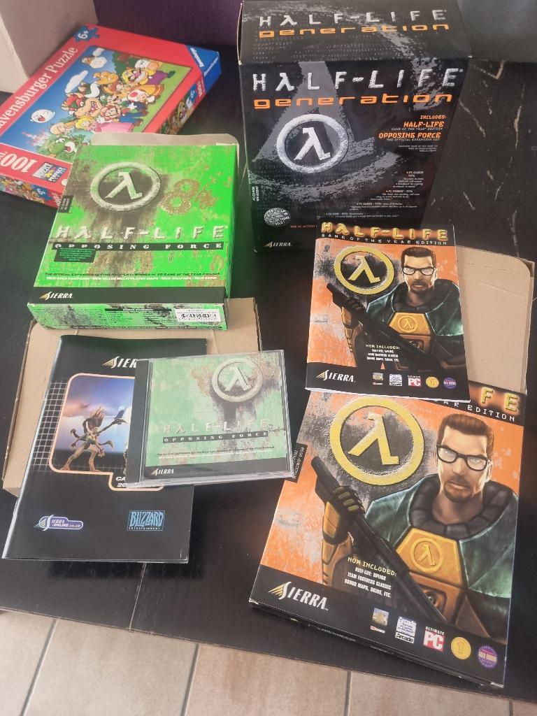 Half life Generation big box pc game opossing force, Enlèvement ou Envoi