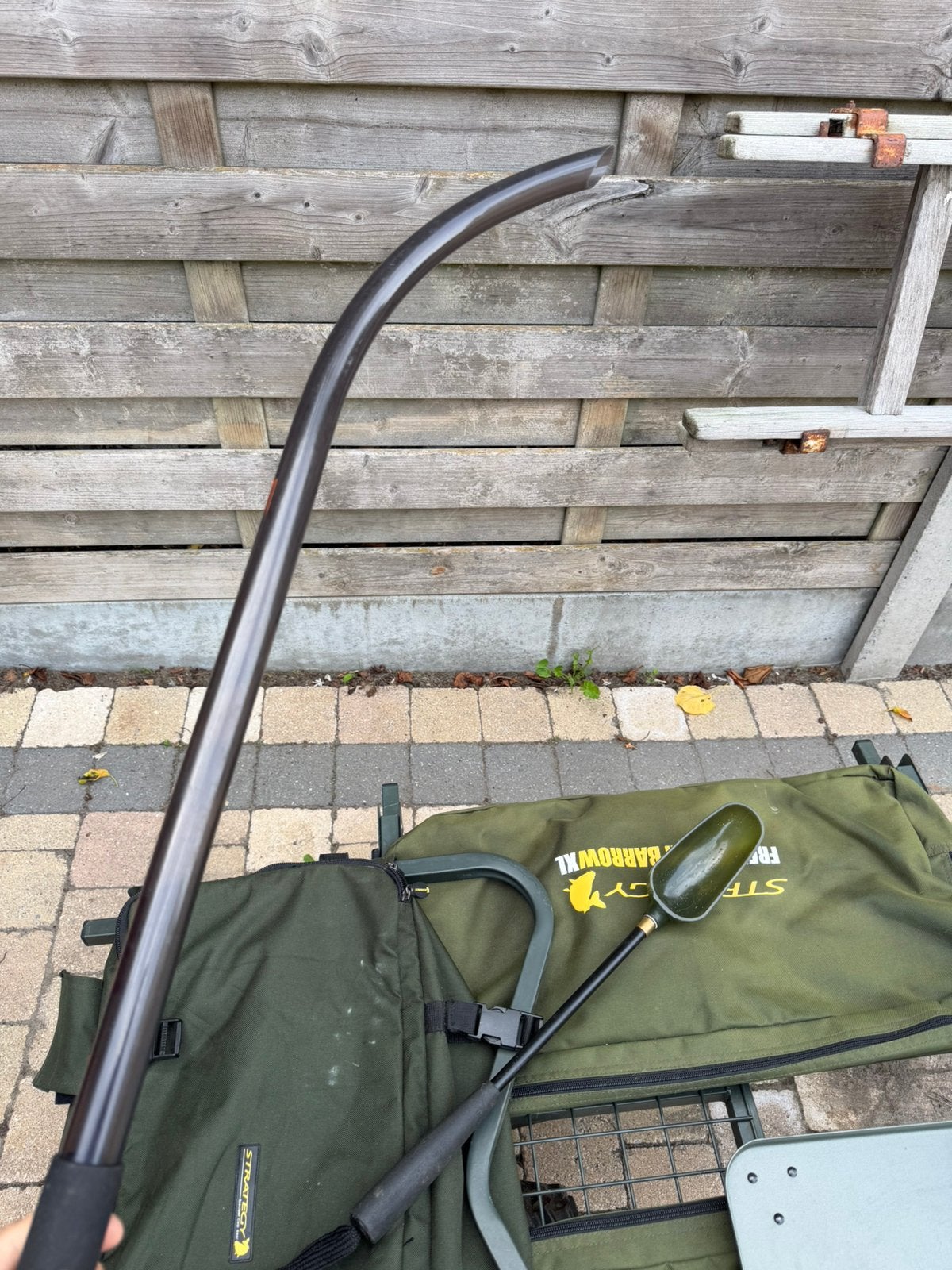Boilie pijp en voerschep te koop, Ophalen, Gebruikt