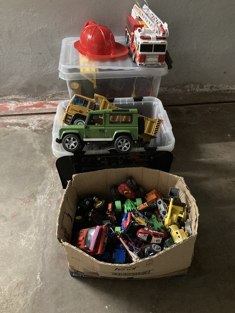 Speelgoedauto's, Kinderen en Baby's, Ophalen, Gebruikt