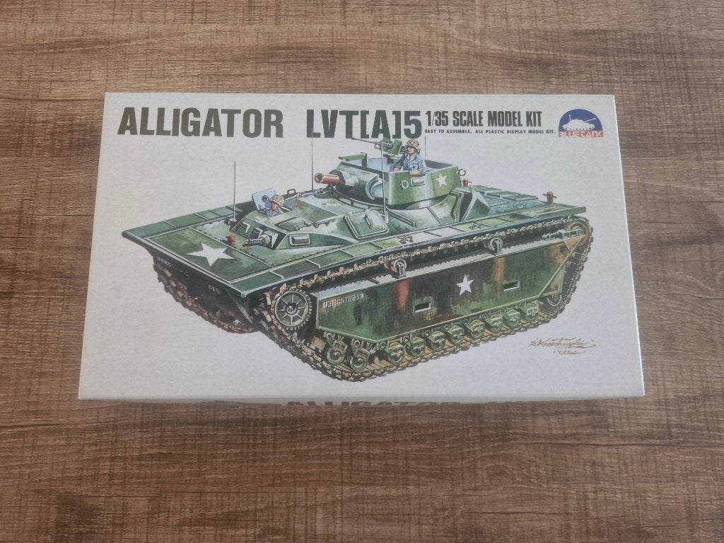 Bluetank 1/35 Alligator LVT(A)5, Overige merken, Tank, 1:32 tot 1:50, Ophalen of Verzenden