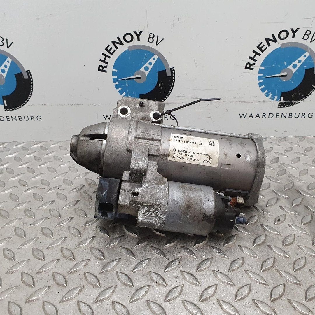 BMW 1 SERIES STARTMOTOR 2016, Ophalen of Verzenden, Gebruikt, Stiba lid