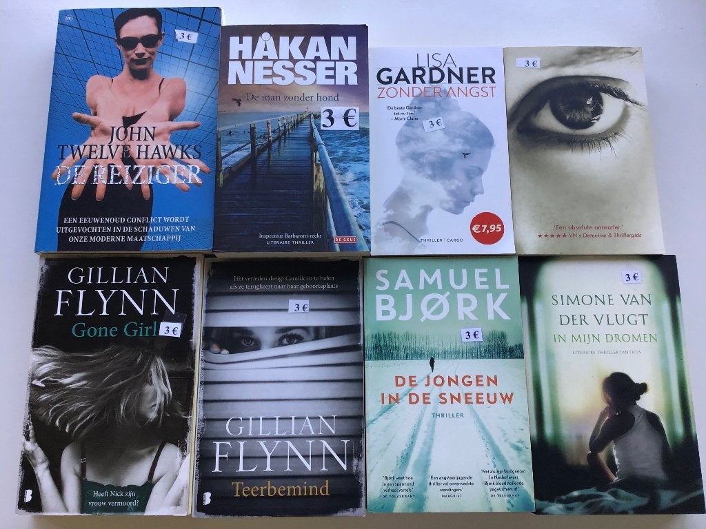 21 thrillers à 3 euros par thriller, Livres, Enlèvement ou Envoi, Comme neuf