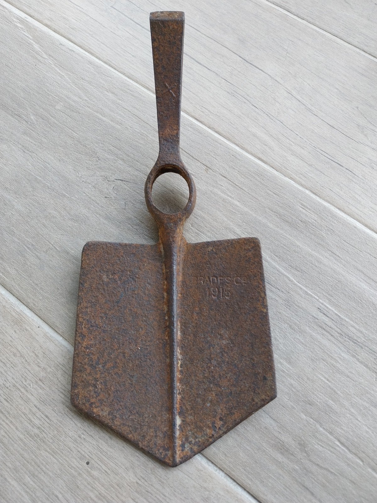 Britse p1908 entrenching tool wo1 1916, Ophalen of Verzenden
