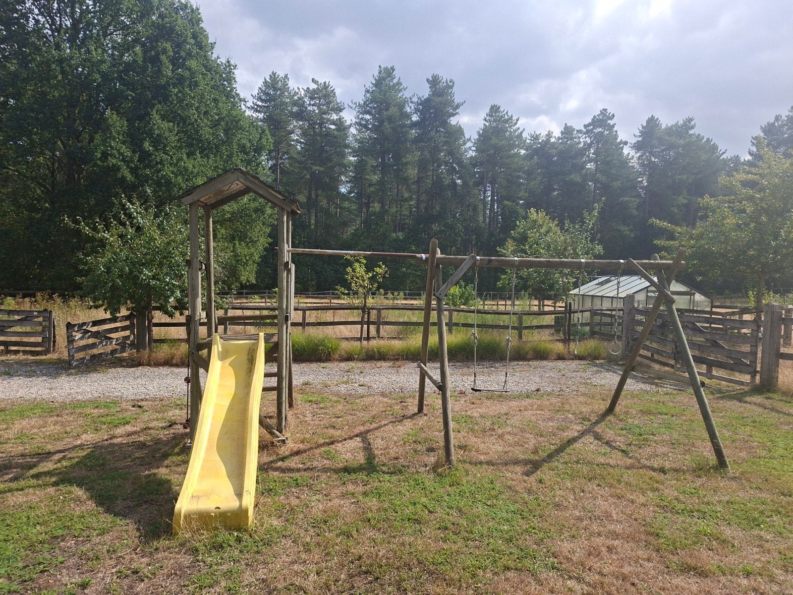 buitenspeeltuin schommel glijbaan, Ophalen, Glijbaan