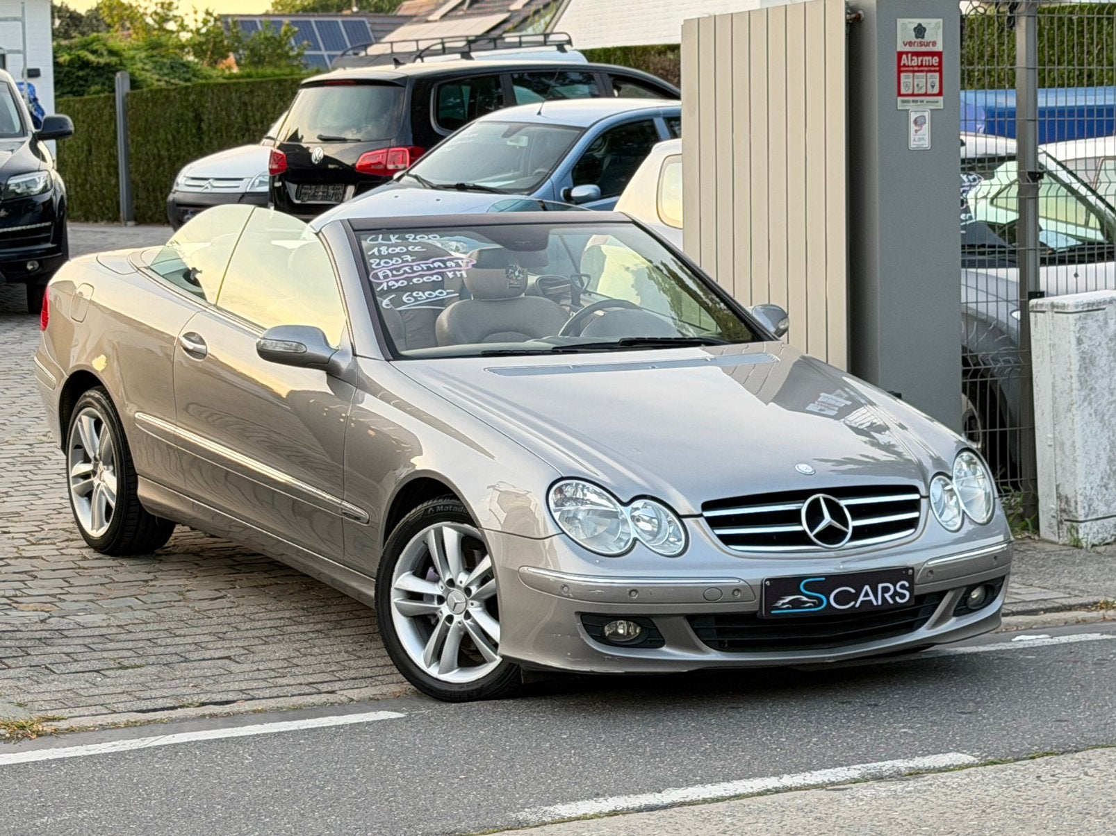Mercedes Clk200 Compressor Cabrio ** Avantgarde ** Automaat, Auto's, Automaat, 4 zetels, Achterwielaandrijving, Cabriolet