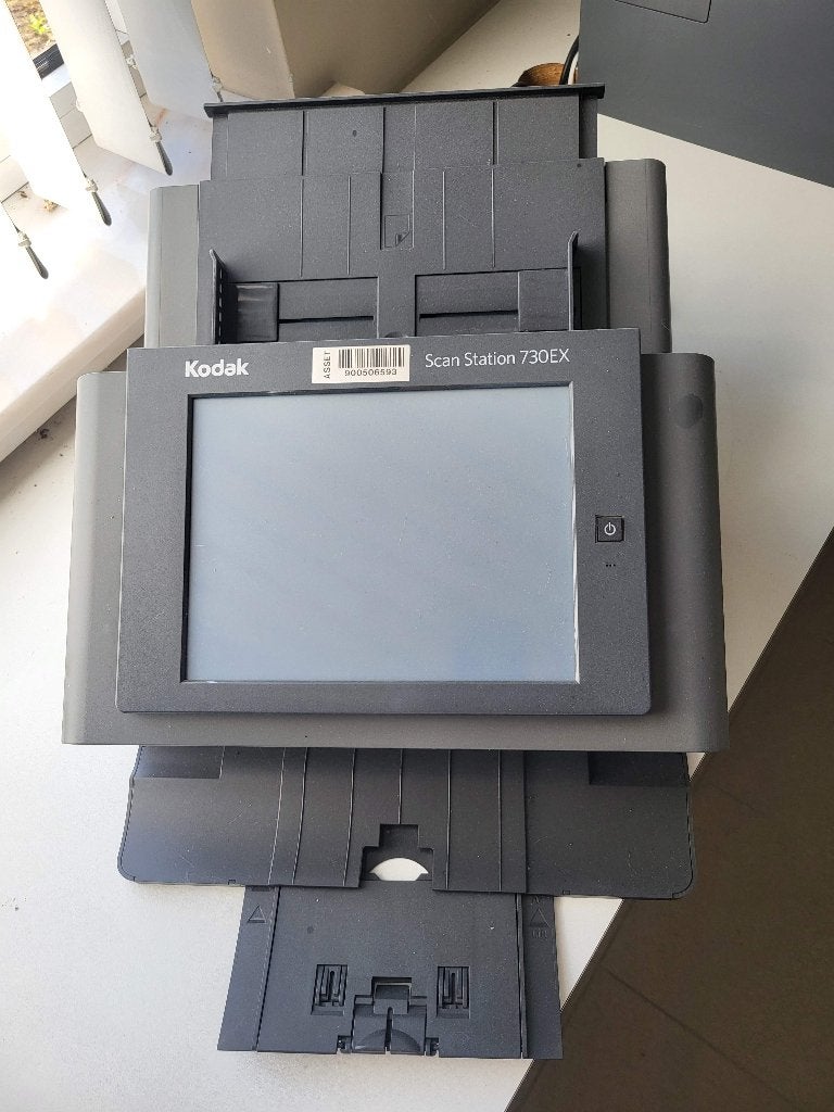 Scan Station 730EX Plus Scanner, Computers en Software, Scanners, Ophalen, Gebruikt, Windows, Kodak