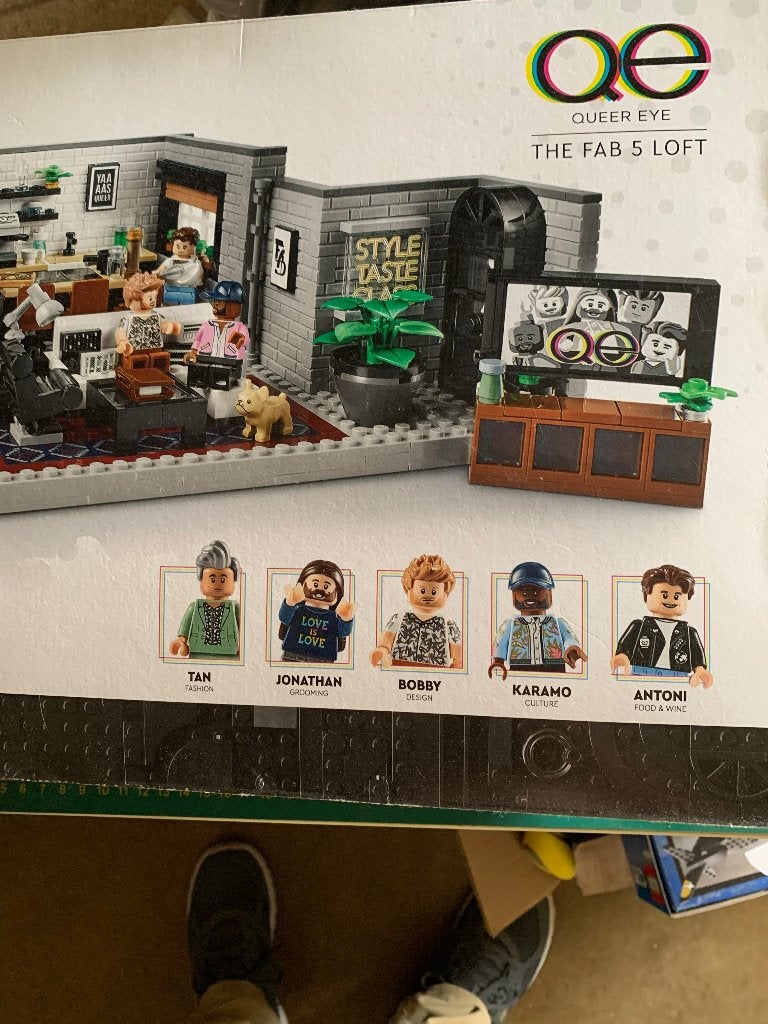 Lego QE the fab 5 loft, Ophalen, Lego, Nieuw, Ideas