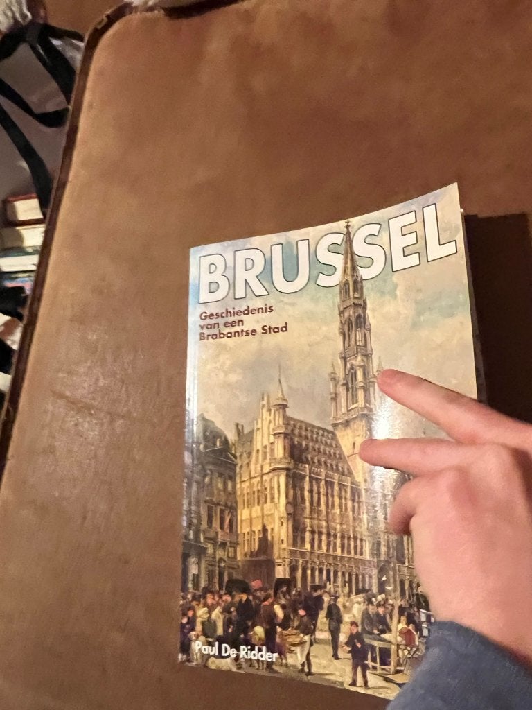 Brussel, Geschiedenis van een Brabantse Stad - Paul De Ridde, Ophalen of Verzenden, 15e en 16e eeuw, Zo goed als nieuw, Paul de Ridder