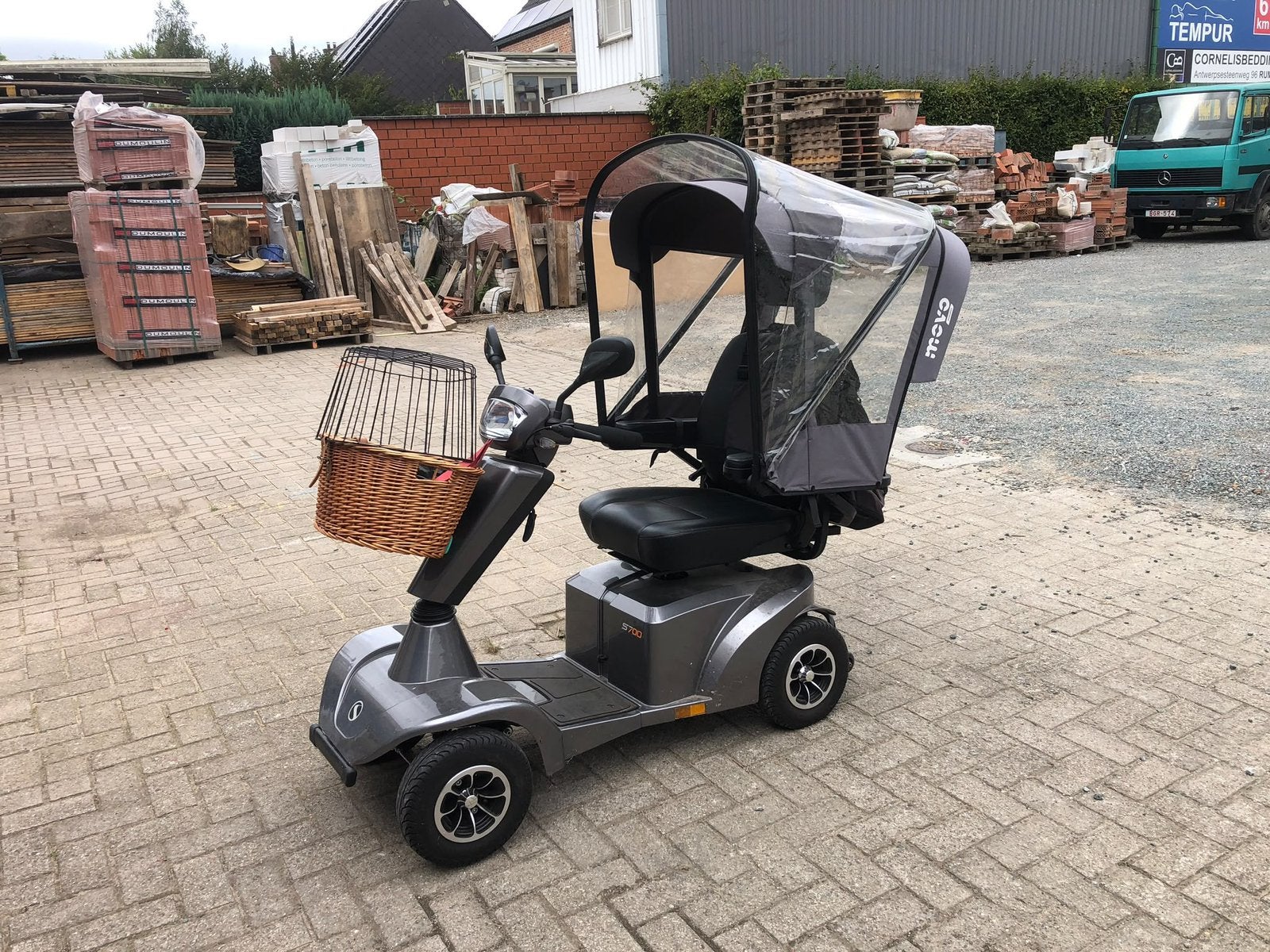 Overdekte scooter, regenkap, Ophalen, Gebruikt, 16 t/m 25 km, 16 km/u of meer