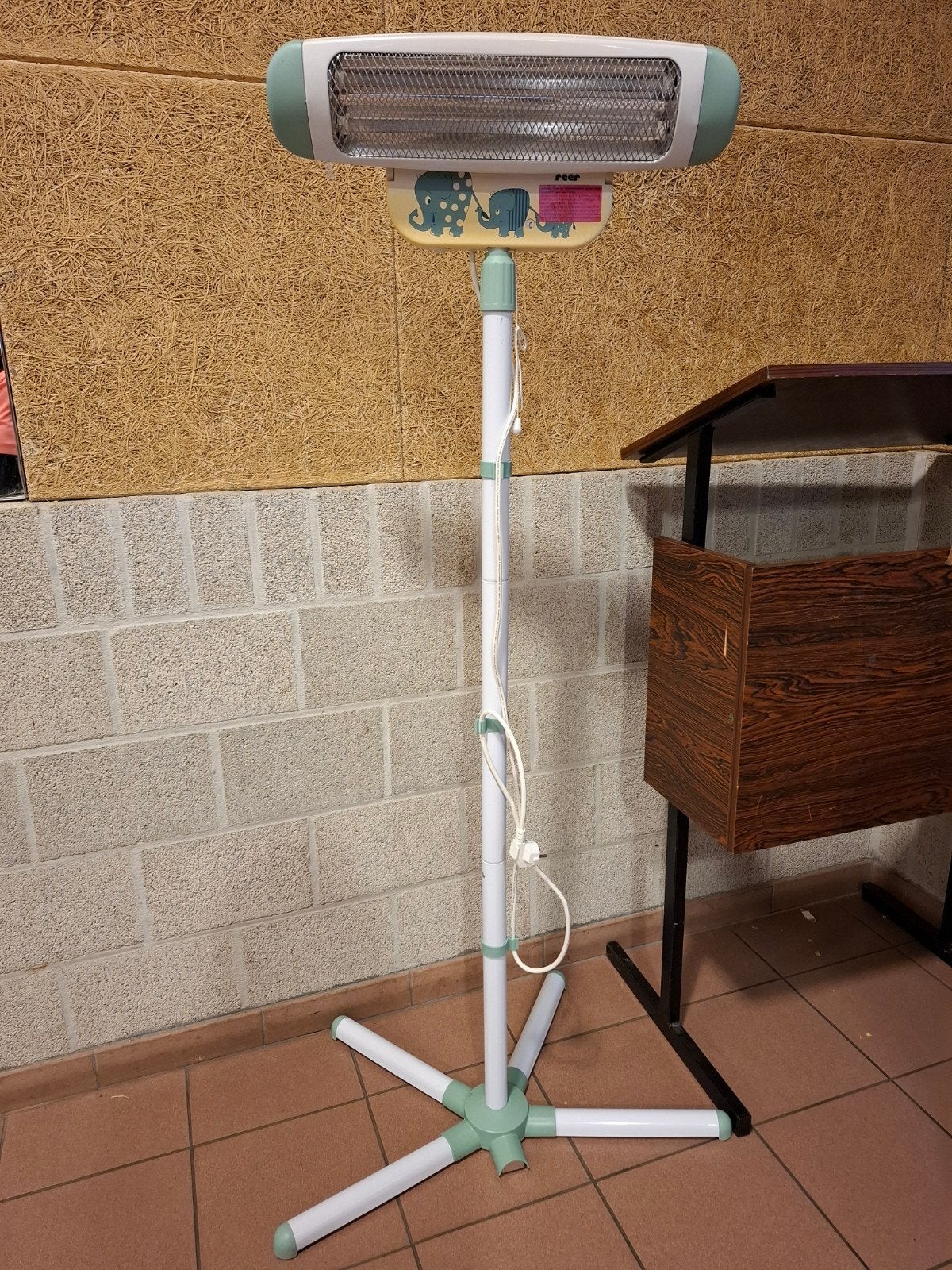 Verwarmer badkamer Reer, Enlèvement