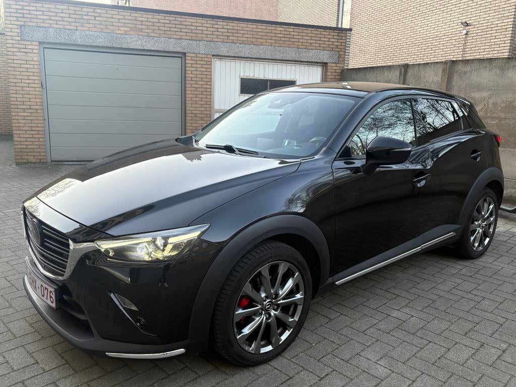 Mazda CX-3 SkyActiv - G 2019, Autos, Mazda, Cuir, 118 g/km, Boîte manuelle, Noir