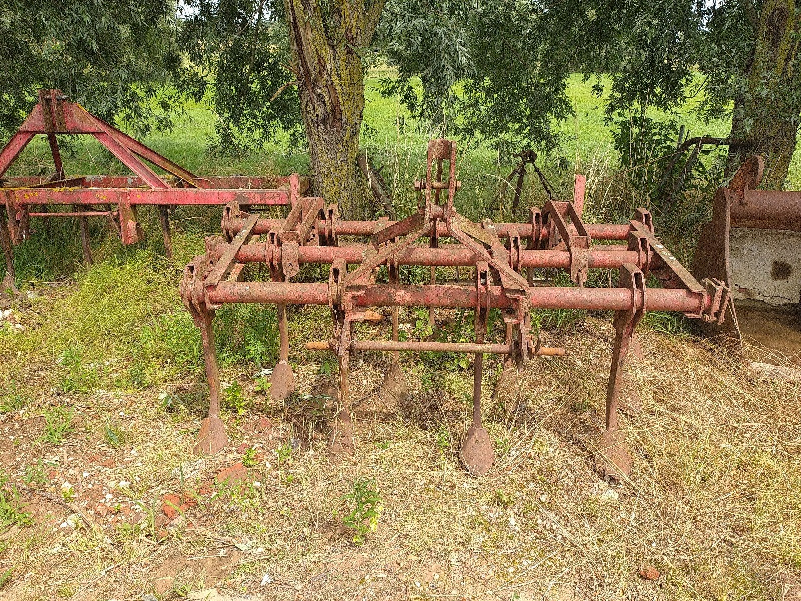 Cultivateur de 2,5 mètres avec rouleau à épingles, Enlèvement, Cultures, Labour