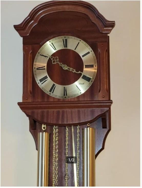 Houten wandklok, Maison & Meubles, Accessoires pour la Maison | Horloges, Horloge murale, Enlèvement