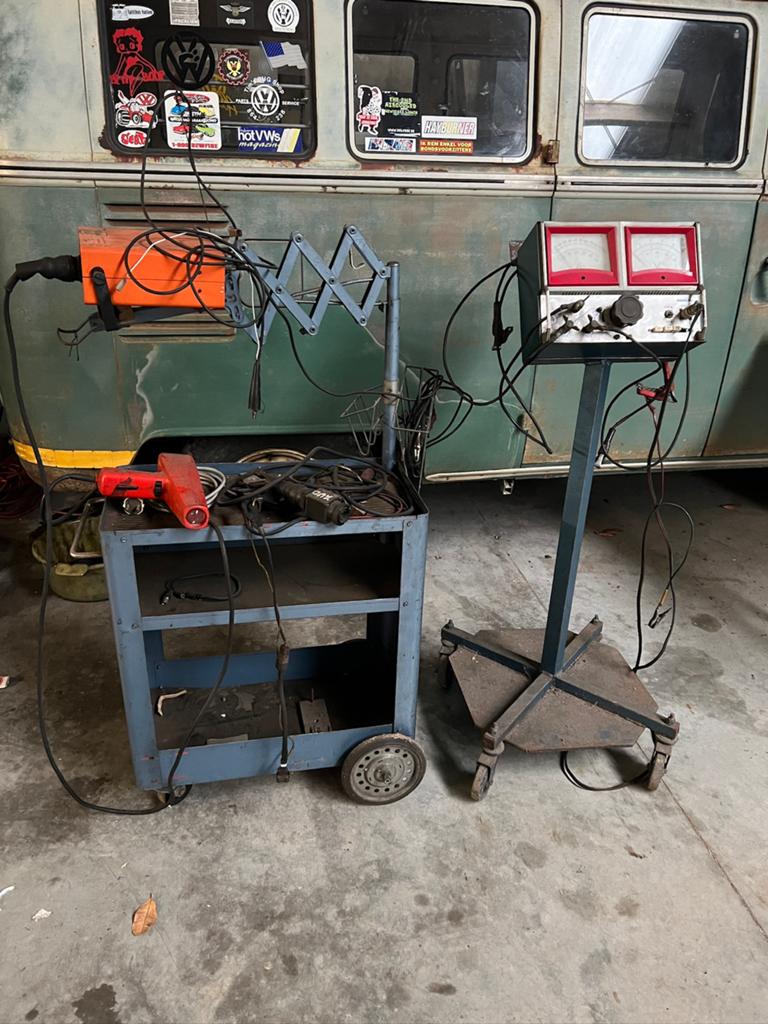 Voltampèremètre, chariot de travail FACOM avec stroboscope, Autos : Divers, Outils de voiture, Enlèvement, Utilisé