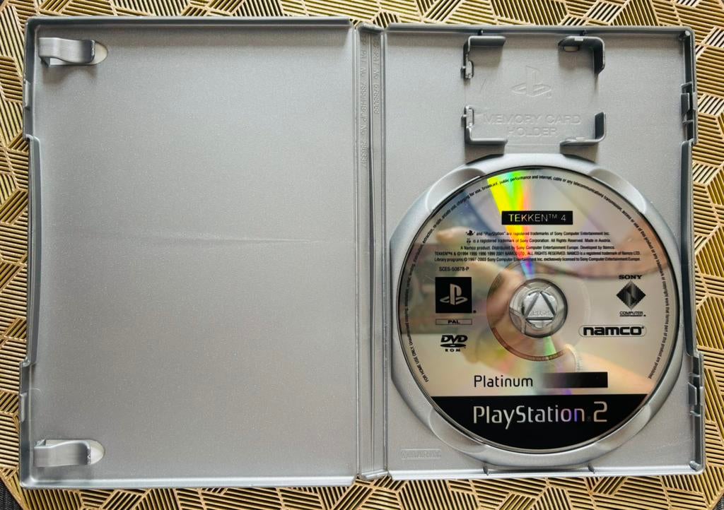 Tekken 4+5 platinum PS2, Ophalen of Verzenden, Gebruikt