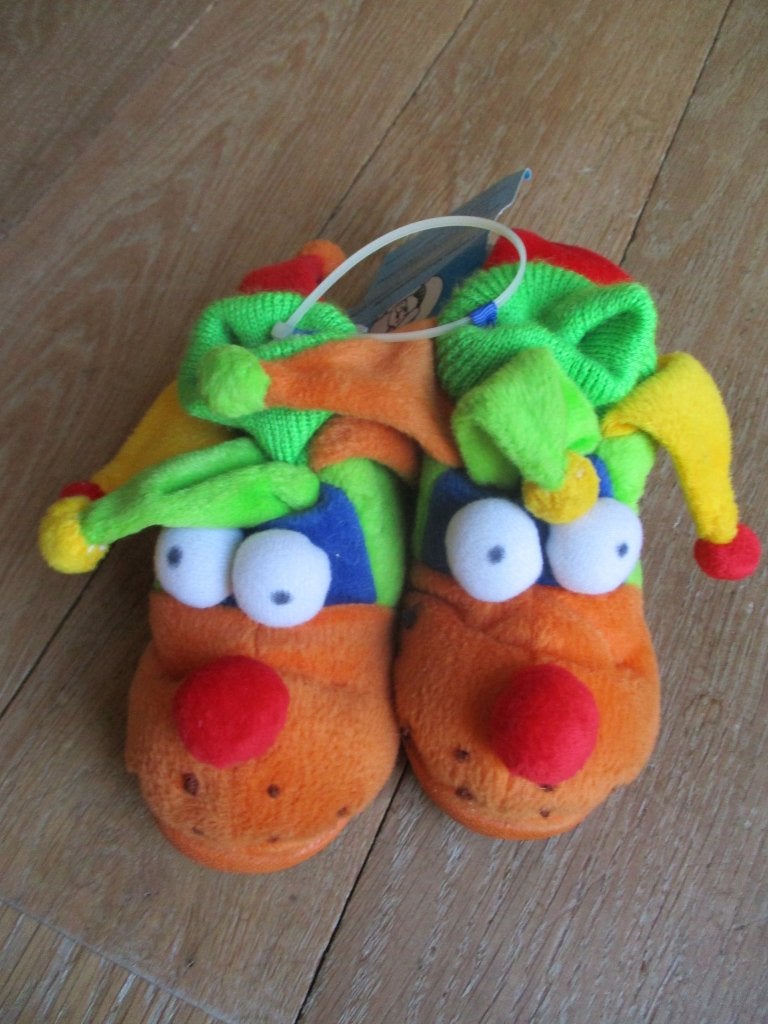 grappige pantoffels clown vorm sloffen kinderschoen, Jongen of Meisje, Overige typen, Nieuw, Ophalen of Verzenden