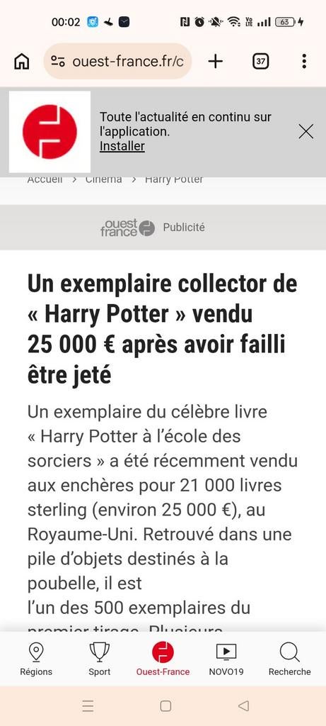 Harry Potter 2001 panini, Ophalen of Verzenden