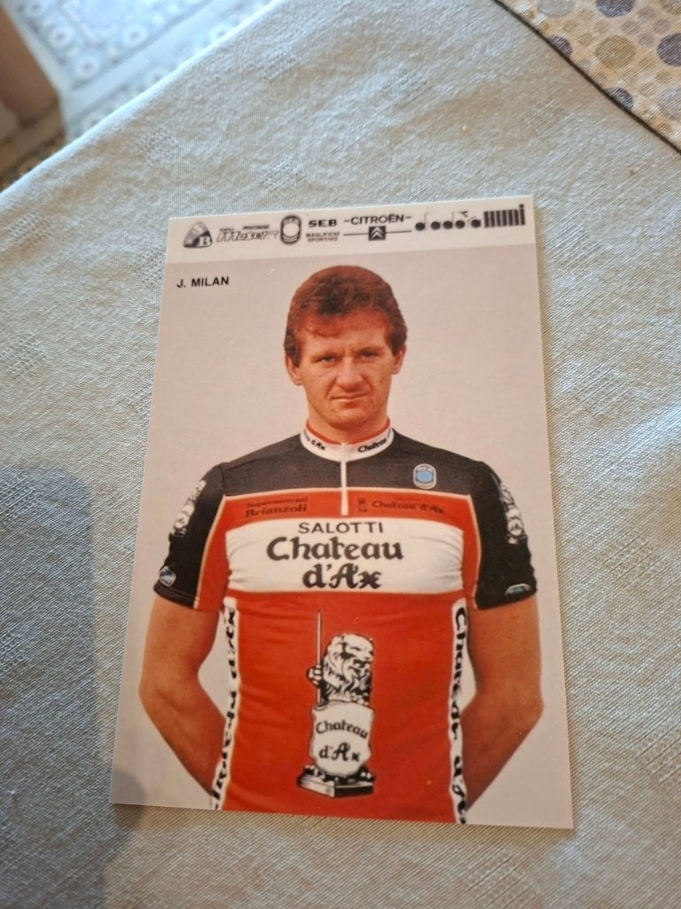 Foto (Repro) Jurco Milan / Château d'Ax 1988, Ophalen of Verzenden, Poster, Plaatje of Sticker