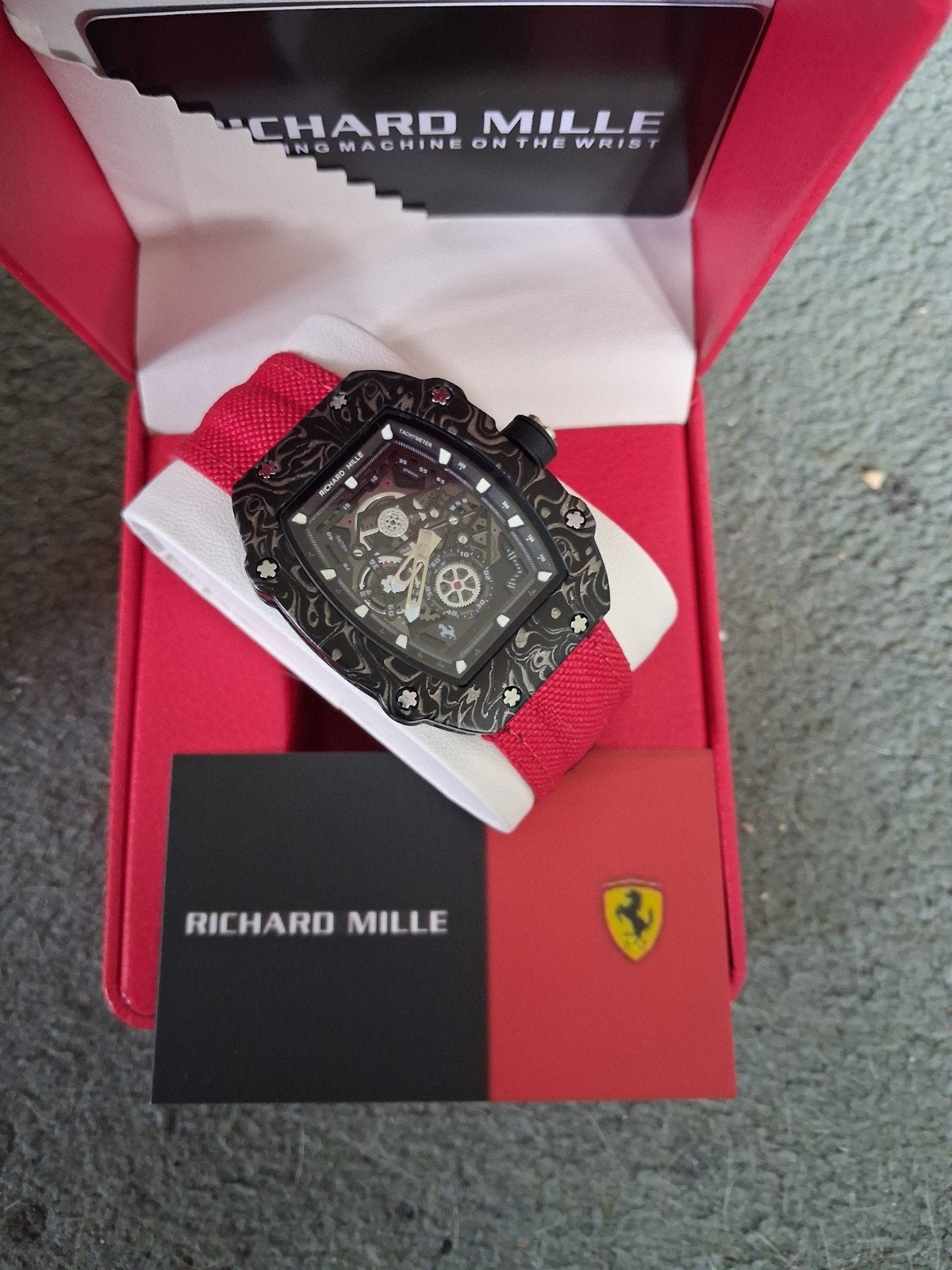 Montre automatique Richard Mille 67-02, Bijoux, Sacs & Beauté, Montres | Hommes, Autres marques, Enlèvement ou Envoi, Acier, Autres matériaux