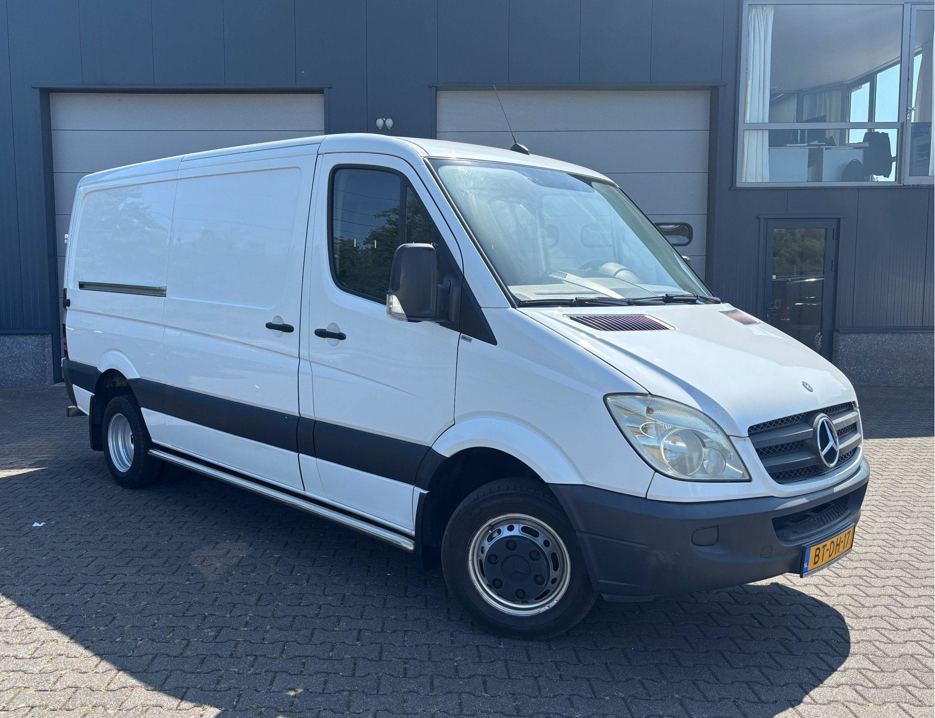 Mercedes-Benz Sprinter 515 N2 Automaat Vangmuil Koelwagen Ai, Auto's, Automaat, Stof, Gebruikt, 4 cilinders