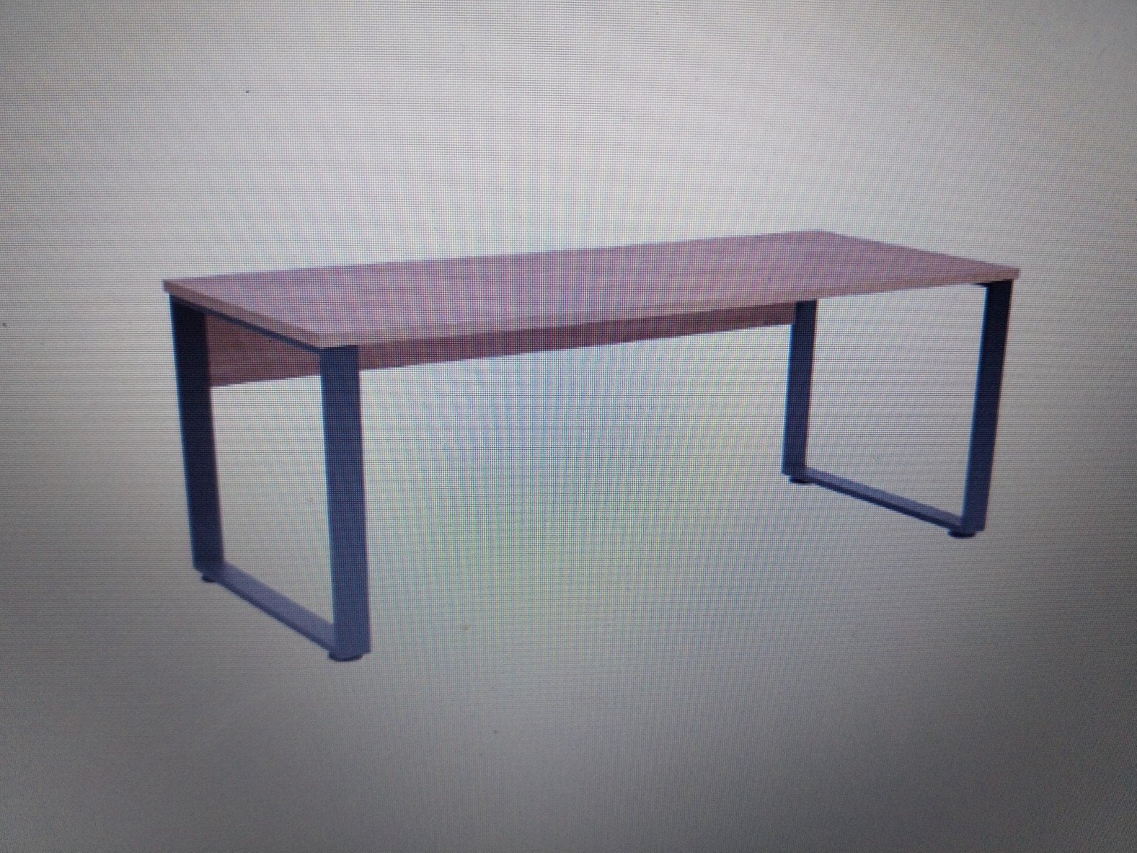 Bureau Capo, Huis en Inrichting, Bureaus, Ophalen, Zo goed als nieuw, Zwart, Metaal