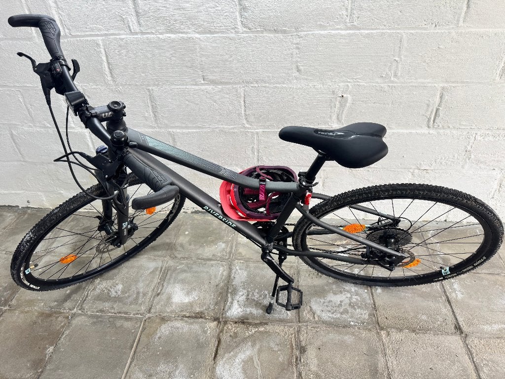 Vélo hybride Decathlon Riverside 900, Autres marques, Vitesses, Comme neuf, Enlèvement