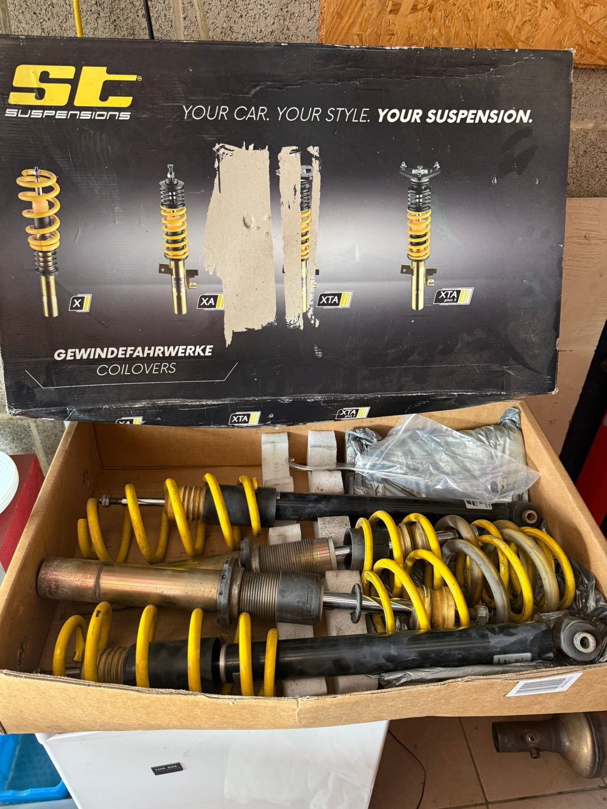 ST Suspensions ST XA Schroefset voor Audi A3 8V (Multilink), Auto-onderdelen, Ophalen, Audi