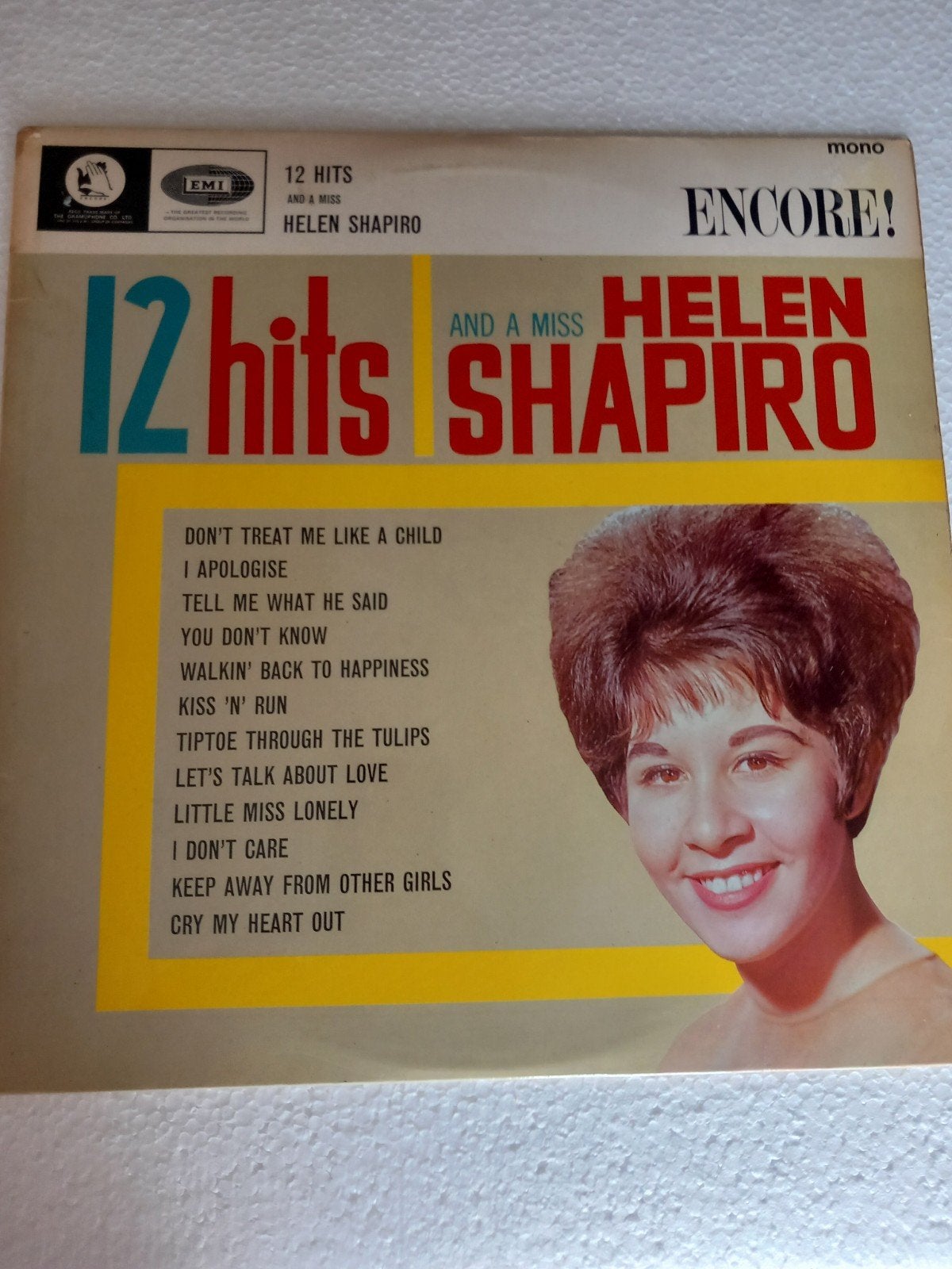 HELEN SHAPIRO. 12 HITS 1962 UK LP, Cd's en Dvd's, Vinyl | Overige Vinyl, LP