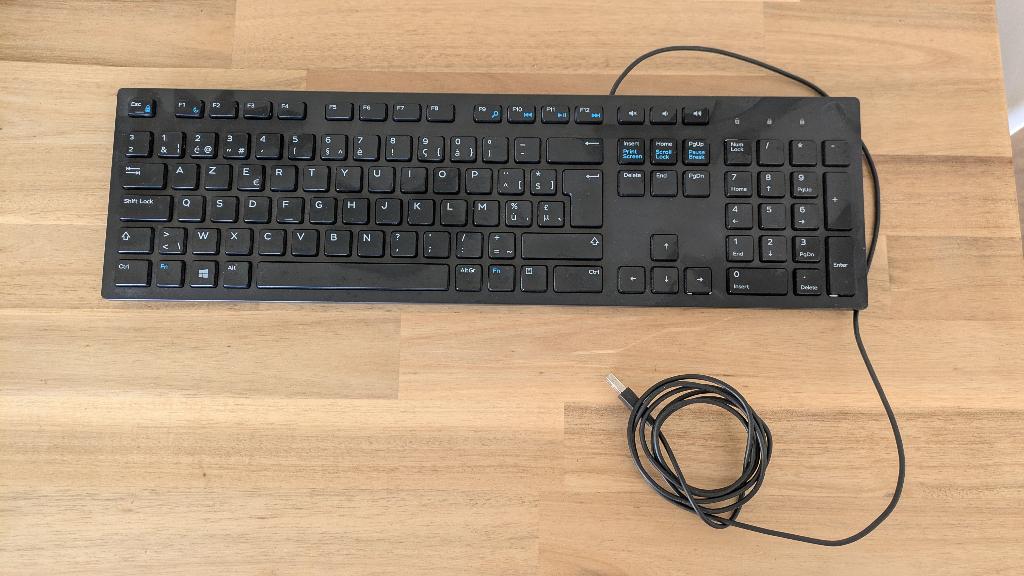 DELL Azerty toetsenbord, Ophalen, Azerty, Zo goed als nieuw