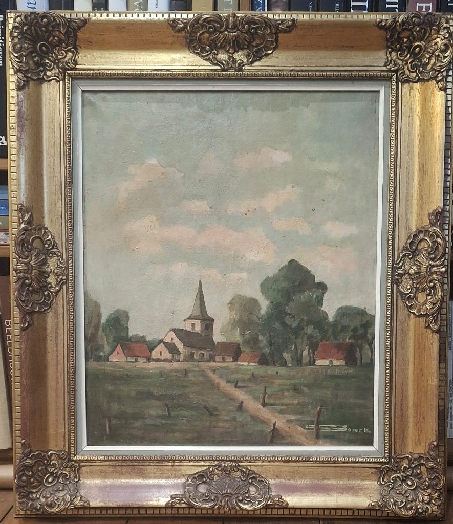 PAUL SONCK 1891 - 1975, Ophalen, Doek
