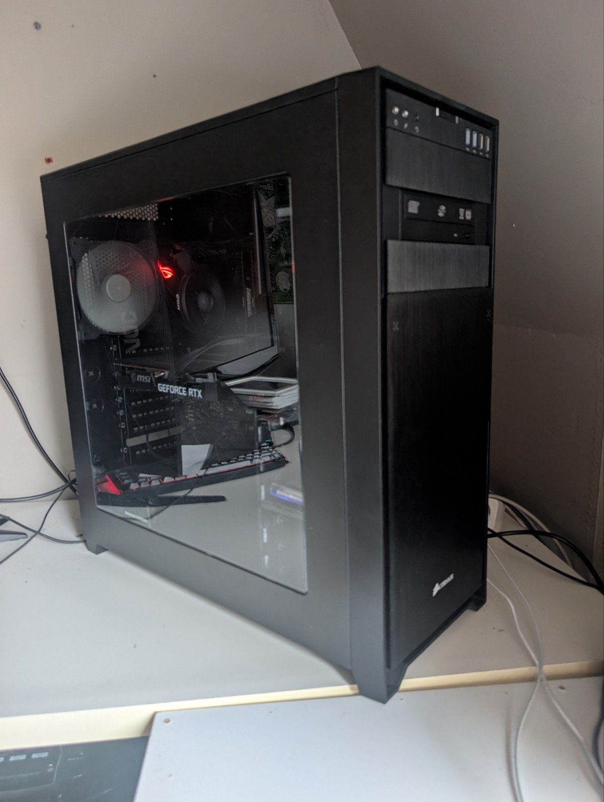 Hoogwaardige desktop-pc (RTX 3060/32 GB RAM), Ophalen, Gaming, SSD