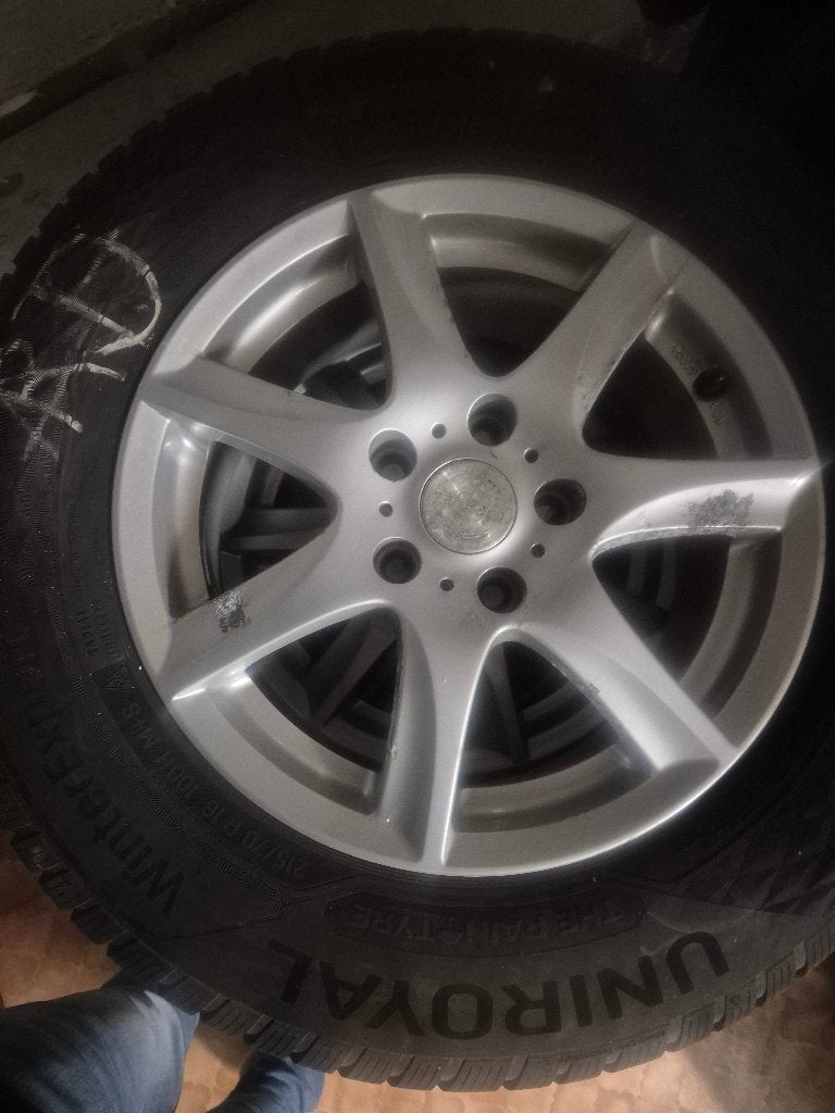 Pneus + jantes, Auto-onderdelen, Ophalen, 16 inch, Winterbanden, Band(en)