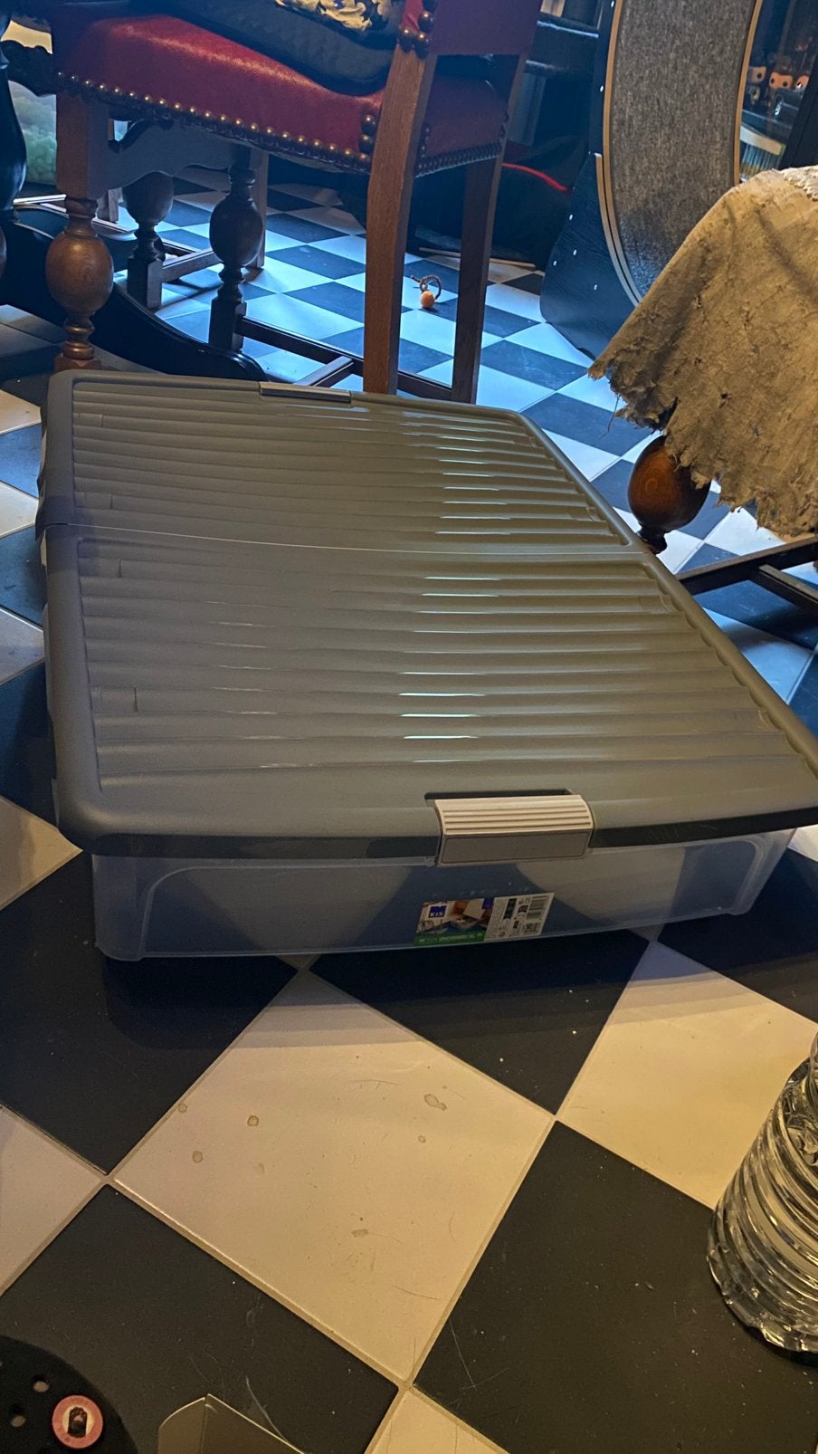 Bac de rangement sous le lit a roulettes Neuf taille XL, Enlèvement, Neuf