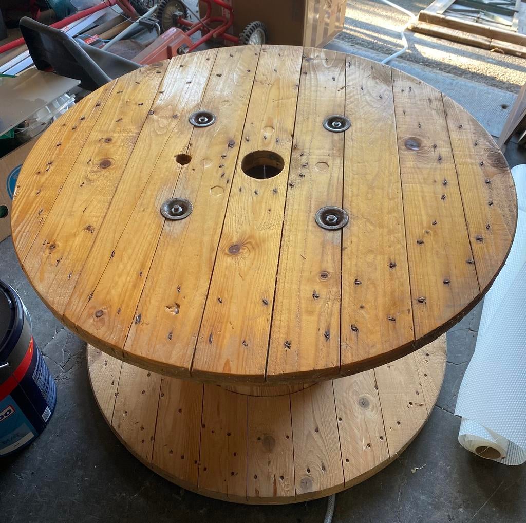 Touret en bois, Bricolage & Construction, Enlèvement, Comme neuf